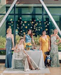 So Excited To Share Our Collaboration To Promote The Onetailatatime Houndstooth Ball We Spent The Day At Chicago Wedding Bridesmaid Dresses Wedding Dresses
