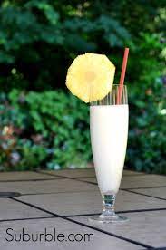 Drink Up A Chi Chi Recipe Without Added Sugar Suburble Recipe Fancy Drinks Chi Chi Recipe Blender Drinks