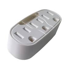 Proht Wall Tap 3 Outlet Converter With Night Light White Walmart Com Walmart Com