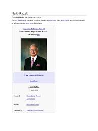 Maybe you would like to learn more about one of these? Najib Razak Pdf Najib Razak Malaysia