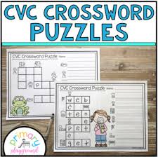 Aug 04, 2021 · these free printable cvc word puzzles contain easy to read words for preschoolers, kindergartners, and grade 1 students. Cvc Crossword Puzzles Primary Playground