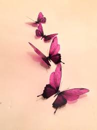 4 Luxury Amazing In Flight Burgundy Butterflies 3d Butterfly Etsy 3d Butterfly Tattoo Butterfly Wall Art 3d Butterfly Wall Art