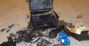 If you are packing a spare battery for a scooter or wheelchair, contact your airline to make sure that the battery is properly packed for travel. Bu 704 How To Transport Batteries Battery University