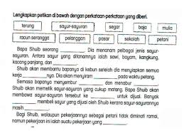 Jelajah tatabahasa kssr tahun 3 tuliskan beberapa nilai murni yang dapat kamu peroleh daripada petikan di bawah. Latihan B Melayu Tahun3