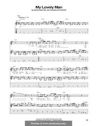 Red Hot Chili Peppers If You Have To Ask Guitar Tab My Lovely Man Red Hot Chili Peppers By Flea A Kiedis C Smith J Frusciante On Musicaneo Red Hot Chili Peppers Red Hot Chili Pepper