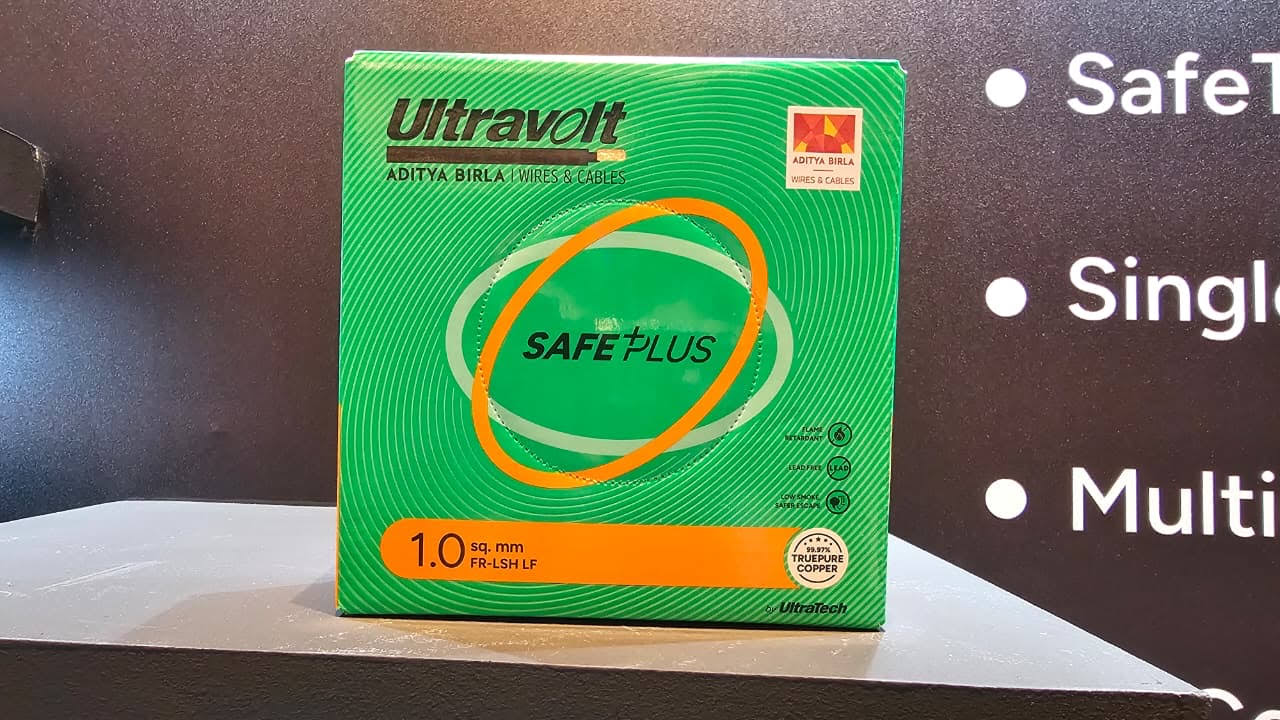 UltraVolt SAFE PLUS 1.0 sq. mm FR-LSH wire