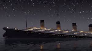 watch the titanic sink in real time in