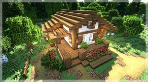 Now we place down the. Minecraft Must Try Survival Cottagecore House Beautiful House Tutorial Youtube