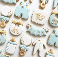 Pin By Angela Caceres On Galletas Diseno Baby Boy Cookies Baby Shower Desserts Boy Baby Shower Cupcake Cake