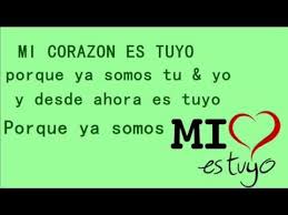 Mi Corazon Es Tuyo Axel Y Kaay Letra Audio Original Youtube Mi Corazon Es Tuyo Corazones Canciones