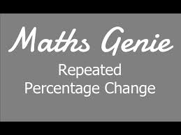 Repeated Percentage Change Youtube
