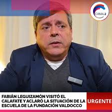 En una transmisión en vivo desde El Calafate, el vicegobernador de Santa  Cruz, Fabián Leguizamón, se refirió a la escuela de la Fundación Valdocco.  Leguizamón bordó la situación de la escuela de