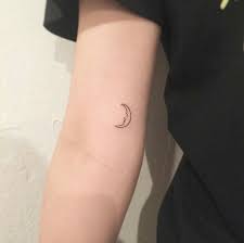 Man In The Moon Mini Tattoos Body Art Tattoos Small Tattoos