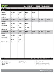 Body Beast Workout Sheets Shoulders Workoutwalls