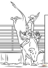 Bull Riding Rodeo Super Coloring Leather Tooling Patterns Animal Coloring Pages Tooling Patterns