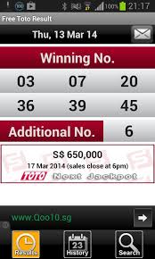 Free Sg Toto Results For Android Apk Download