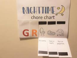 Simple Diy Magnetic Chore Chart For Toddlers With Free