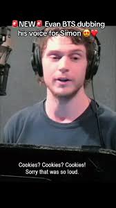 ✨NEW✨ Finally we have BTS of Evan recording his voice for Simone Disney  character in WISH 🥰 omgggg CUTENESS OVERLOAD 😍 #evanpeters  #evanthomaspeters #evan #new #fypシ #wishmoviedisney #evanpetersfunny