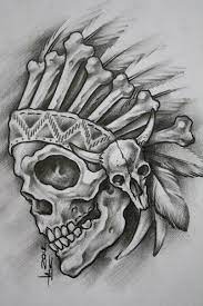 Pin By Emiliano On Thing Skull Art Drawing Skulls Drawing Tattoo Design Drawings