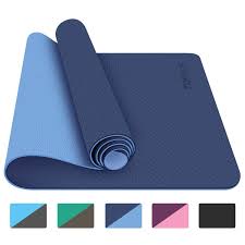 Toplus Yoga Mat Classic 1 4 Inch Pro Yoga Mat Eco Friendly Non Slip Fitness Exercise Mat With Carrying Strap Work Mat Exercises Floor Workouts Yoga Mats Best