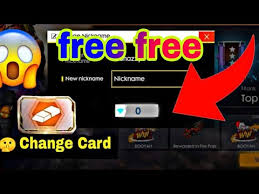 Free fire regional battle full details free gloo wall gun skin name change card in garena freefire. How To Get Free Name Change Card 2020 Garena Free Fire Youtube