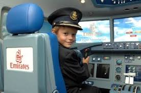 Kidzania Emirates Airlines Pilot How Cute Dubai Holidays Theme Park Dubai