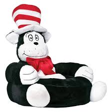 Trend Lab Dr Seuss The Cat In The Hat Kids Plush Character Chair Seuss Baby Shower Dr Seuss Nursery Character Chairs