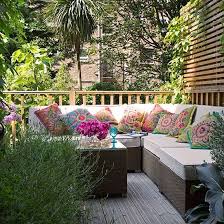Step Inside A Victorian Terrace In London House Tour Ideal Home Patio Seating Area Outdoor Seating Areas Garden Seating