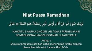 Lengkap Doa Niat Puasa Ramadan Sebulan Penuh Tips Makan Sahur Agar Tidak Lapar Halaman All Tribunstyle Com