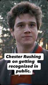 In this clip from my exclusive interview with @chesterrushing he talks  about how he wanted to make his character in Stranger Things Tommy H his  own. Such a fun conversation and behind