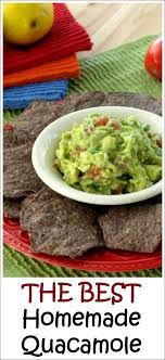Homemade Guacamole Dip Is So Delicious And Healthy This Is The Best Recipe And I Use It All The Time By Dinnermom Guacamole Dip Recipes Easy Guacamole Food