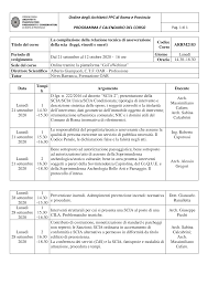 Ordine degli Architetti PPC di Roma e Provincia PROGRAMMA E ...