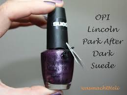 Maybe you would like to learn more about one of these? Lackiert Opi Lincoln Park After Dark Suede Was Macht Heli