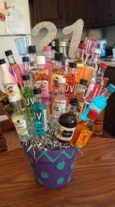 Clever Crafty Diy 21st Birthday Presents 21st Birthday Gifts 21st Birthday Basket