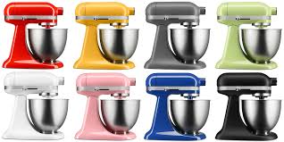 Choose a copper kitchenaid mixer, a pink kitchenaid mixer, or a blue kitchenaid mixer, or opt for one of the many other hues like boysenberry, pistachio, candy apple red, green apple, or onyx black. New Kitchenaid Stand Mixer Small Yet Mighty
