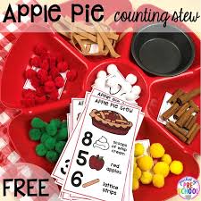 Apple Activities And Centers For Little Learners Pocket Of Preschool Preschool Apple Activities Apple Preschool Apple Activities