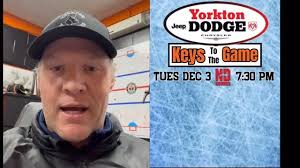 Puck Drops tonight in Notre Dame at 7:30pm. Head Coach Emery Olauson has  the Yorkton Dodge Keys to the game for a road W. #yorktonterriers,  #proudpastbrightfuture