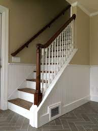If your yard is on an incline you may have to manage multiple levels. Back Stair Remove Wall Add Railing Stairs Building A House Staircase