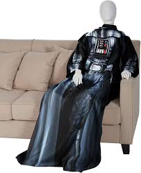 Do you like this video? Star Wars Darth Vader Comfy Throw Blanket With Sleeves