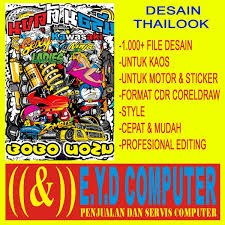 32+ cara membuat desain stempel di coreldraw x5, terbaru! Jual Dvd Kumpulan Desain Thailook Thailand Kaos Stiker Motor Cdr Koleksi Template Design Grafis Usaha Percetakan Edit File Format Cdr Coreldraw Di Lapak Toko Eyd Computer Bukalapak