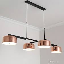 Modern Loft Industrial Chandeliers Rose Gold Hanging Light Dining Bedroom Kitchen Retro Luminaire S Industrial Chandelier Gold Hanging Lights Rose Gold Kitchen