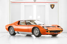 1968 Lamborghini Miura From Original The Italian Job Resurfaces After  Missing for Decades