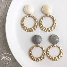 meiry おしゃれまとめの人気アイデア pinterest hiroko nakatsu イヤリング ハンドメイド イヤリング ピアス ハンドメイド