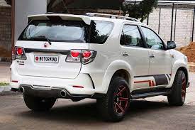 Toyota Fortuner Grand Edition Motormind Rear Quarter Toyota Jeep Photos Dream Cars
