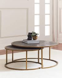 Ginny Nesting Coffee Tables Coffee Table Nesting Coffee Tables Round Coffee Table