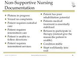 Nursing Documentation Do Your Medical Records Support