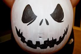 Pregnant Belly Painting Pumpkin Pregnantbelly