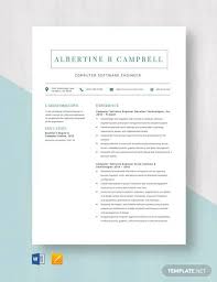 We offer great tips to guide you. Free 13 Sample Software Engineer Resume Templates In Ms Word Pdf