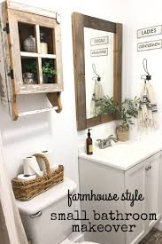 Farmhouse Bathroom Ideas Bathroom Makeover Cottage Bathroom Diy Beadboard Walls Bathroom Farmhouse Style Guest Bathroom Remodel Diy Bathroom Remodel
