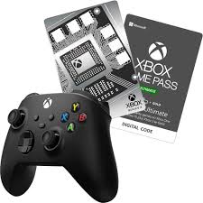 Microsoft Controller For Xbox Series X Carbon Black With Xbox Game Pass Ultimate 3 Months Xbox Series X Collectible Card Best Buy
